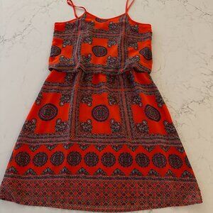Pixley Chiffon Blouson Dress